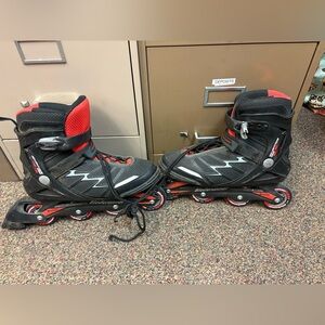 Bladerunner Men's Black and Red Inline Skates